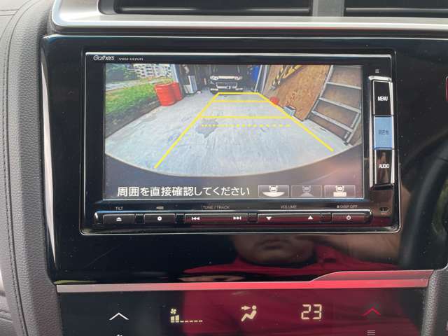バックカメラ！