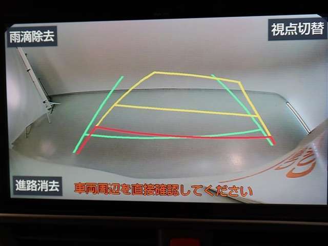 バックカメラが付いているので後方確認しながら安心して駐車することができます。