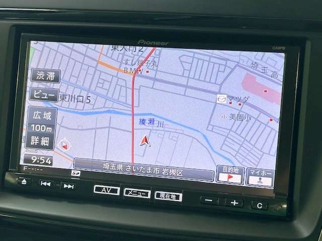 純正SDナビ付き！DVD再生、フルセグTV、Bluetoothオーディオ、バックモニターと装備が充実しております！