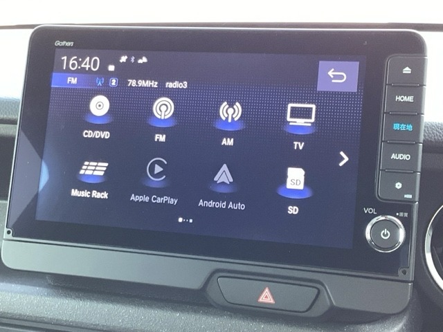純正9インチナビです。フルセグTV・DVD再生可能！Bluetoothでお好きな音楽お聞きいただけます。