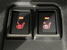 【シートヒーター】寒い日に重宝するシートヒーター！エアコンより早く温まってくれるので寒がりの人も安心ですね♪エアコンの温風は乾燥するから苦手、という方にもをおすすめです。