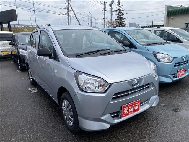 軽の看板が目印です！届出済 未使用車をお探しの方はこちらの看板を目印にお越しください。※似たような看板のお店がございますのでお間違えのないようご注意ください。