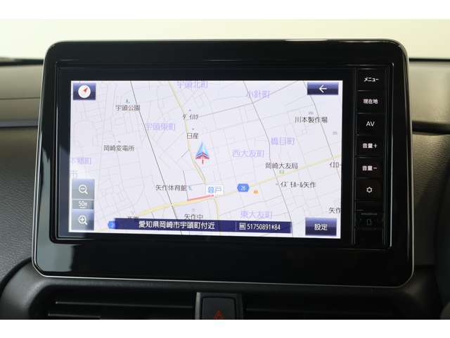 【ディーラーオプション】純正9型メモリーナビゲーション（MM223D-LM）＋フルセグテレビ※Bluetoothオーディオ＆ハンズフリー機能対応（CD・DVD再生機能はありません）