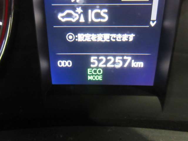 ODOメーターです。新車からの走行距離です。
