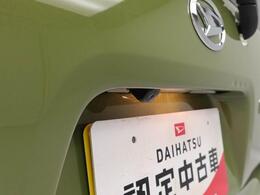 バックカメラ：運転席から確認しづらい車の後方をカメラの映像を通して確認できます。駐車や切り返しが安心して行えます。（連動するナビ等の取り付けが必要になります）