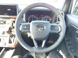 自ら操るハンドル！ドライバーの生命線です。お客様の目で実際にご確認ください。