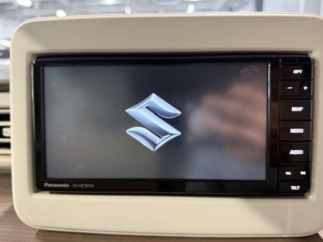 スズキ純正カーナビ搭載