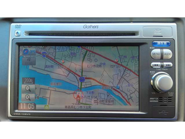カーナビ付き！スマートフォンで地図アプリがあるとはいえ、ナビはとっさの時に便利ですよね♪