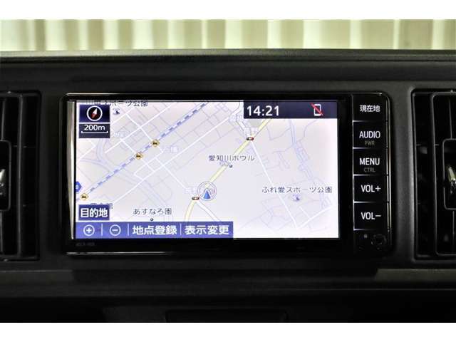 ドライブのお供メモリーナビ付きです♪初めての道路もこれがあれば安心です！