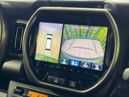 【全方位モニター用カメラ】専用のカメラにより、上から見下ろしたような視点で360度クルマの周囲を確認することができます☆死角部分も確認しやすく、狭い場所での切り返しや駐車もスムーズに行えます。