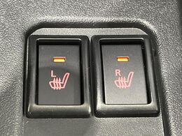 【シートヒーター】寒い日に重宝するシートヒーター！エアコンより早く温まってくれるので寒がりの人も安心ですね♪エアコンの温風は乾燥するから苦手、という方にもをおすすめです。