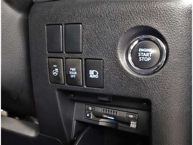 ETC車載器付きです。高速道路の料金所もスムーズに通過できます。