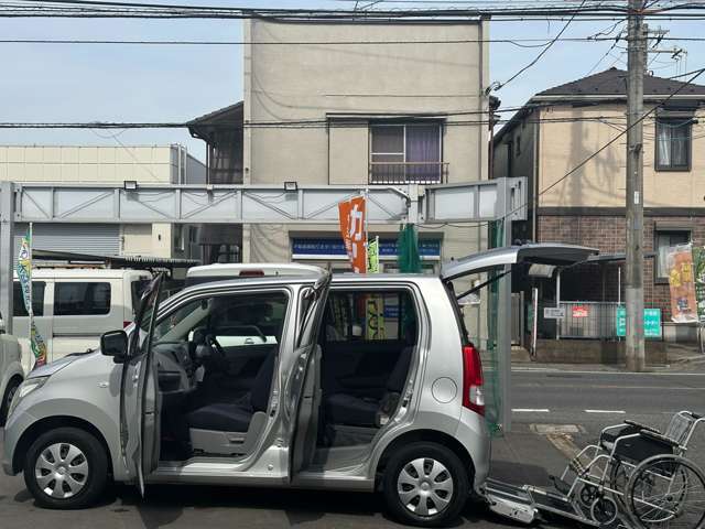 非課税車両！ワゴンR！福祉車両！車いすスロープタイプ入荷いたしました！福祉車両専門店GAREGE K！