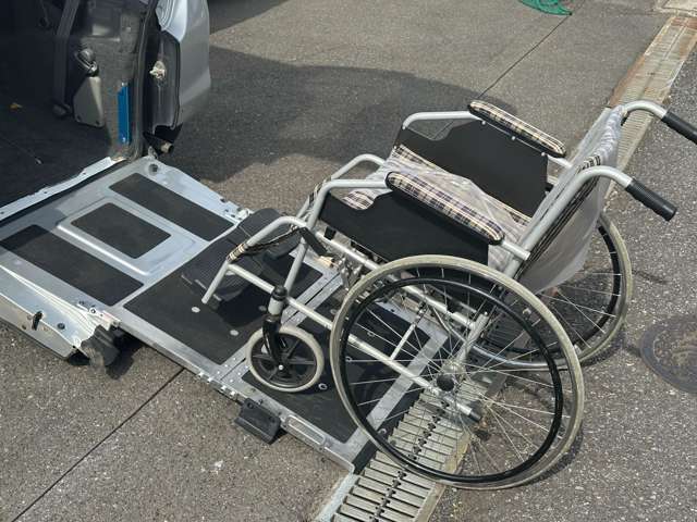 乗降りらくらく車いすスロープ！