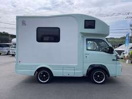 人気のJPSTAR　HAPPY1+　キャンピング車入荷いたしました。エアサス、サイドカメラ、10インチナビ等オプション多数！ぜひお問い合わせください！