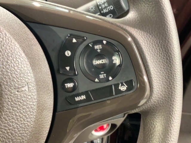 クルーズコントロールを装備しています。高速道路などで一定の速度で走ってくれるので運転が楽ですよ！速度を設定できますので、スピードの出しすぎにも注意できます。