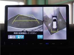 ◆全周囲カメラシステム◆運転席から見えにくい後方などをナビ画面で確認でき運転を支援するシステムです！