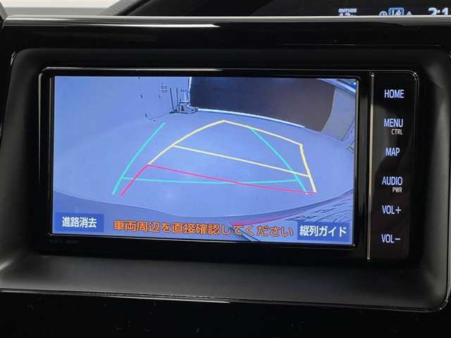 バックモニターは後退時の安全確認に役立ちます！