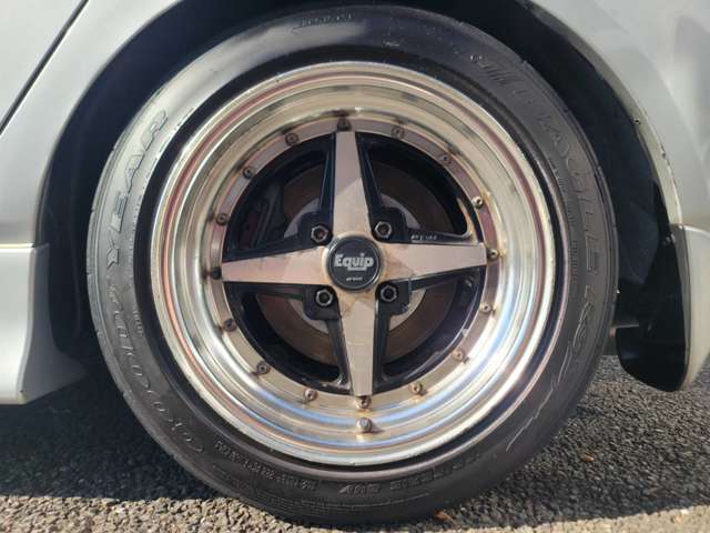 ラルグス車高調、WORK　Equip15AW！！タイヤ交換もできますので、お気軽にご相談下さい！！