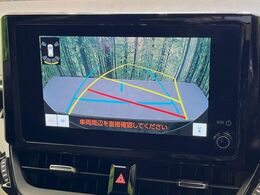 【バックカメラ】駐車時に後方がリアルタイム映像で確認できます。大型商業施設や立体駐車場での駐車時や、夜間のバック時に大活躍！運転スキルに関わらず、今や必須となった装備のひとつです！