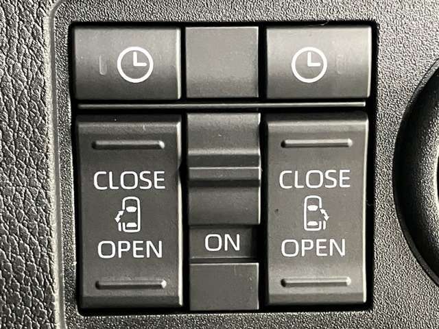 さらには両側電動スライドドアです★両方のドアが自動で開くのでお子様や高齢の方でも乗り降りが楽々です♪