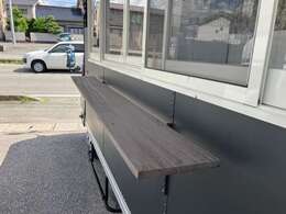 4WD キッチンカー オーニング 2槽シンク 給排水 各100L キーレス 外部電源・コード 冷凍冷蔵庫 冷凍ストッカー 換気扇 LED灯 コンセント×2 作業台×3 バックカメラ ETC