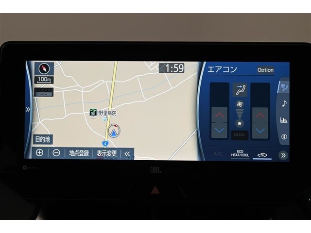 『12.3インチ ディスプレイオーディオ 』 ＋ 『JBLプレミアムサウンドシステム』 装備。