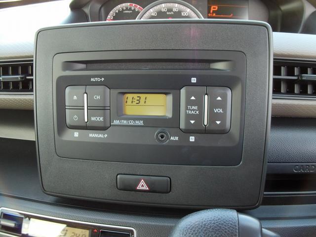 FM/AMラジオ付CDプレイヤーを装備しています♪