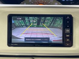 【バックカメラ】駐車時に後方がリアルタイム映像で確認できます。大型商業施設や立体駐車場での駐車時や、夜間のバック時に大活躍！運転スキルに関わらず、今や必須となった装備のひとつです！