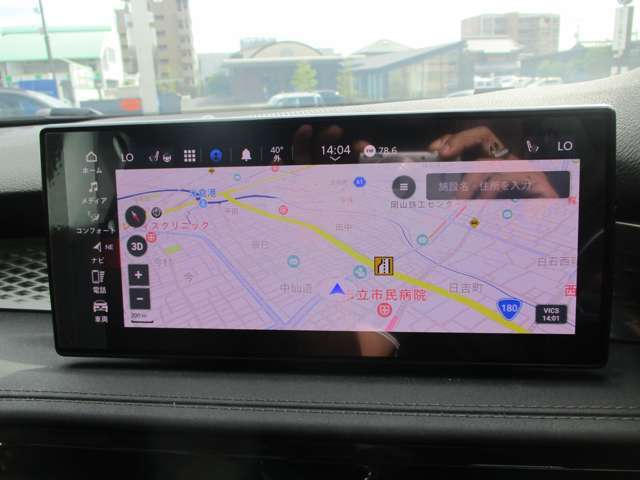 純正ナビ、Android　Auto、Apple　CarPlay、Bluetooth、USB対応の純正オーディオ