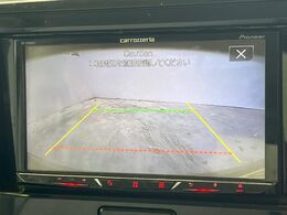 【バックカメラ】駐車時に後方がリアルタイム映像で確認できます。大型商業施設や立体駐車場での駐車時や、夜間のバック時に大活躍！運転スキルに関わらず、今や必須となった装備のひとつです！