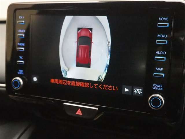 パノラミックビューモニターが搭載されています！