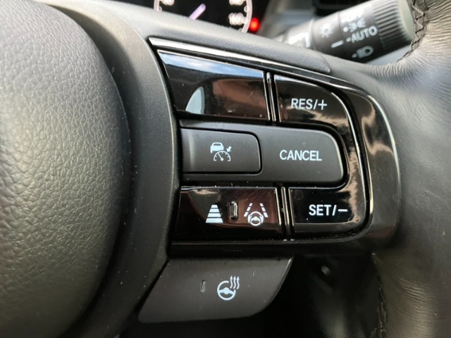 スイッチ操作で一定速度に走行を制御。加速、減速の少ない高速道路などでの運転をより快適にするクルーズコントロールを装備。