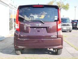 真後ろから見た状態です。