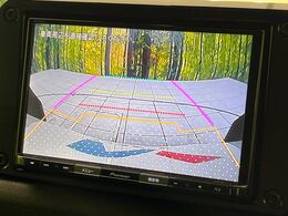 【バックカメラ】駐車時に後方がリアルタイム映像で確認できます。大型商業施設や立体駐車場での駐車時や、夜間のバック時に大活躍！運転スキルに関わらず、今や必須となった装備のひとつです！