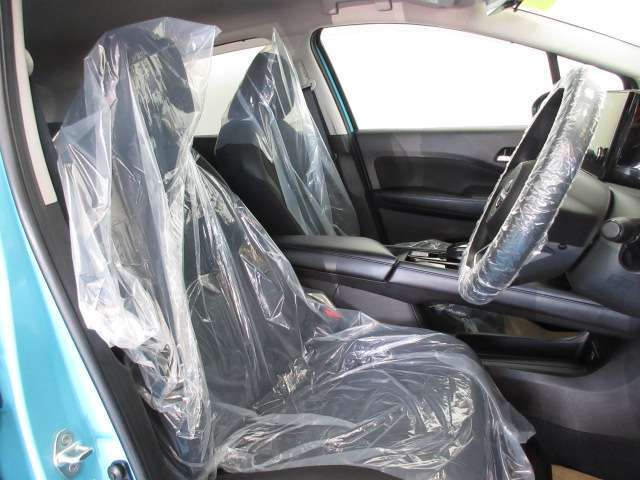 乗降しやすい開口部です。シート位置の調整もでき、体型に合わせたシート位置で疲れにくくなっています。