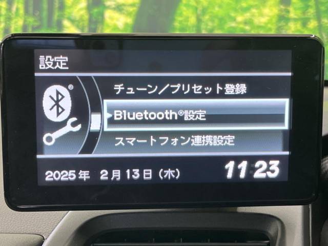 【Bluetooth】Bluetooth接続すればお持ちのスマホの音楽を再生可能！毎日の運転がさらに楽しくなります！！