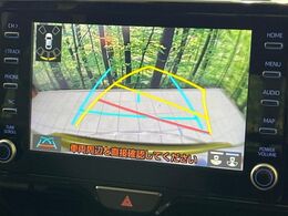 【バックカメラ】駐車時に後方がリアルタイム映像で確認できます。大型商業施設や立体駐車場での駐車時や、夜間のバック時に大活躍！運転スキルに関わらず、今や必須となった装備のひとつです！