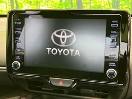 【純正8型ナビ機能付きディスプレイオーディオ】ナビ機能搭載の他、お持ちのスマートフォンと連携して、ナビやbluetoothでの音楽再生が可能です♪デザインはもちろん操作性も良好！