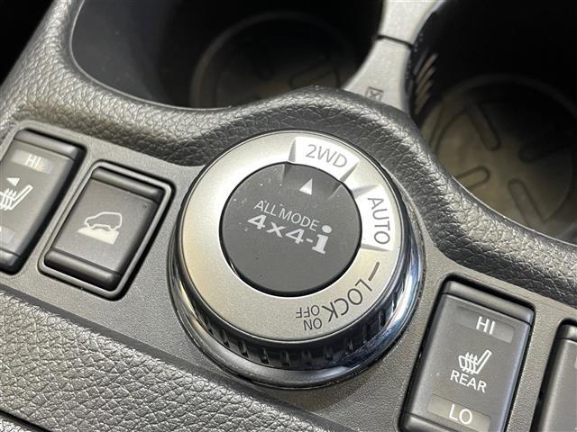 【ALLMODE 4×4-i】アクセル開度や車速、ハンドルの舵角や各センサーからの情報をもとにコンピュータが前後輪への動力伝達を行い安定したコーナリングを補助してくれる電子制御式4輪駆動システムです！