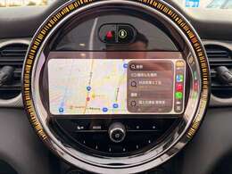 Apple Car Play装備でGoogle Mapを投影し使っていただけます。