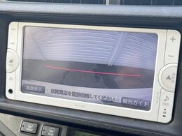 【バックカメラ】駐車時に後方がリアルタイム映像で確認できます。大型商業施設や立体駐車場での駐車時や、夜間のバック時に大活躍！運転スキルに関わらず、今や必須となった装備のひとつです！