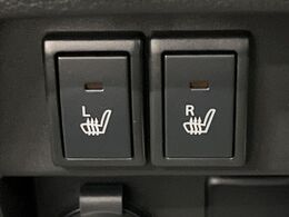 【シートヒーター】寒い日に重宝するシートヒーター！エアコンより早く温まってくれるので寒がりの人も安心ですね♪エアコンの温風は乾燥するから苦手、という方にもをおすすめです。