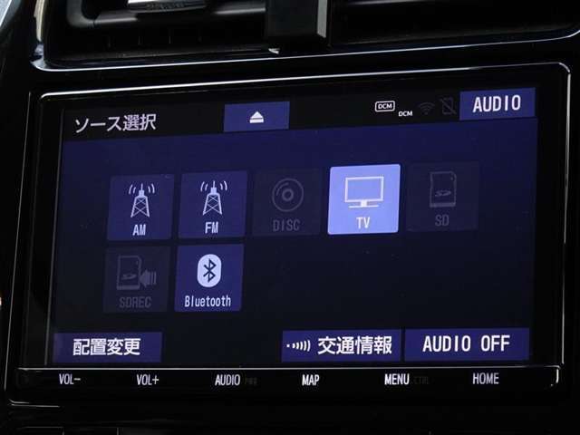 CD・DVD（再生機能）・ブルートゥース等を使用することができます。