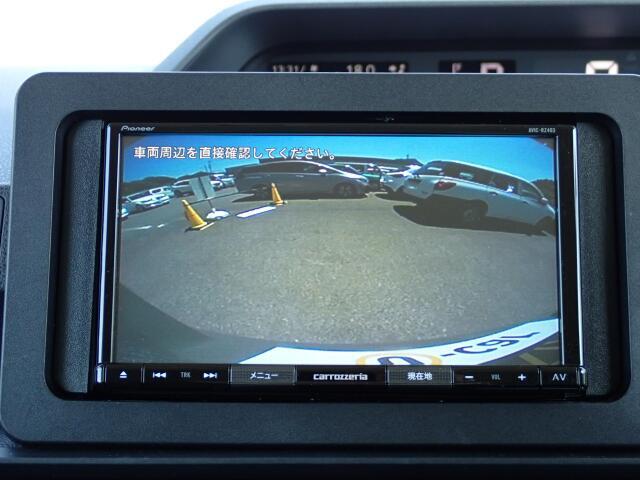 バックカメラ装備しております。駐車時に大変役に立ちますよ♪駐車が苦手な方にも便利機能です♪