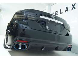 出口が少し外を向いているのが特徴的でカスタム感の出る仕様に仕上げております！