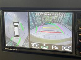 【全方位モニター用カメラ】専用のカメラにより、上から見下ろしたような視点で360度クルマの周囲を確認することができます☆死角部分も確認しやすく、狭い場所での切り返しや駐車もスムーズに行えます。