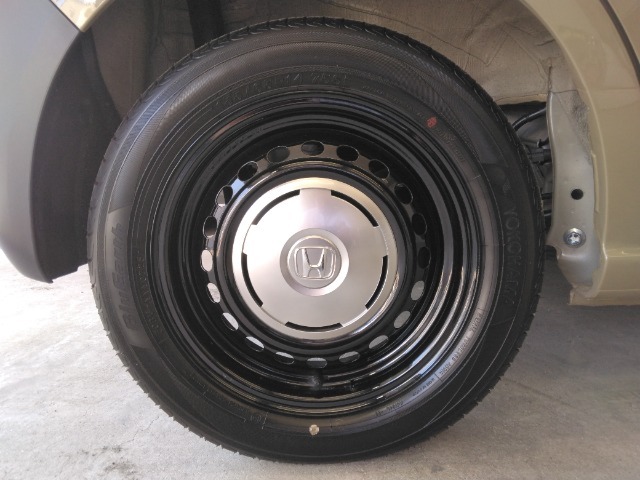 ホンダ純正のホイールキャップが装備されています。
