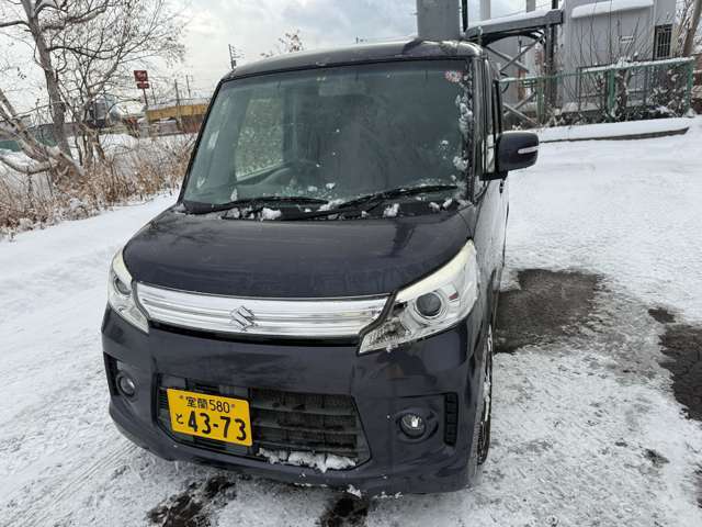 ☆H25年　スペーシアカスタム　TS　4WD　支払総額45.8万円☆しかも車検整備2年付きでお渡し致します☆