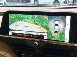 【パノラミックビューモニター】専用のカメラにより、上から見下ろしたような視点で360度クルマの周囲を確認することができます☆死角部分も確認しやすく、狭い場所での切り返しや駐車もスムーズに行えます。